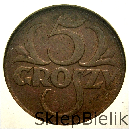 5 GROSZY - 1928 - GCN AU53