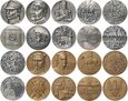 511. Polska, lot 10 sztuk medali o tematycej, dowódcy i bitwy