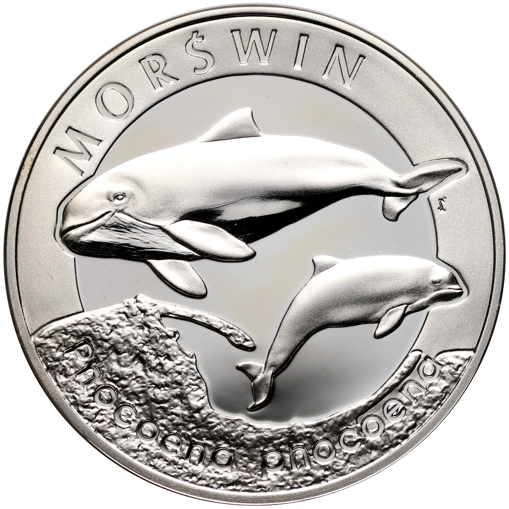 Polska, III RP, 20 złotych 2004, Morświn 