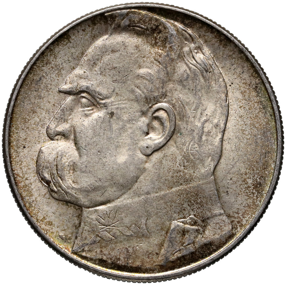 Polska, II RP, 10 złotych 1936, Józef Piłsudski