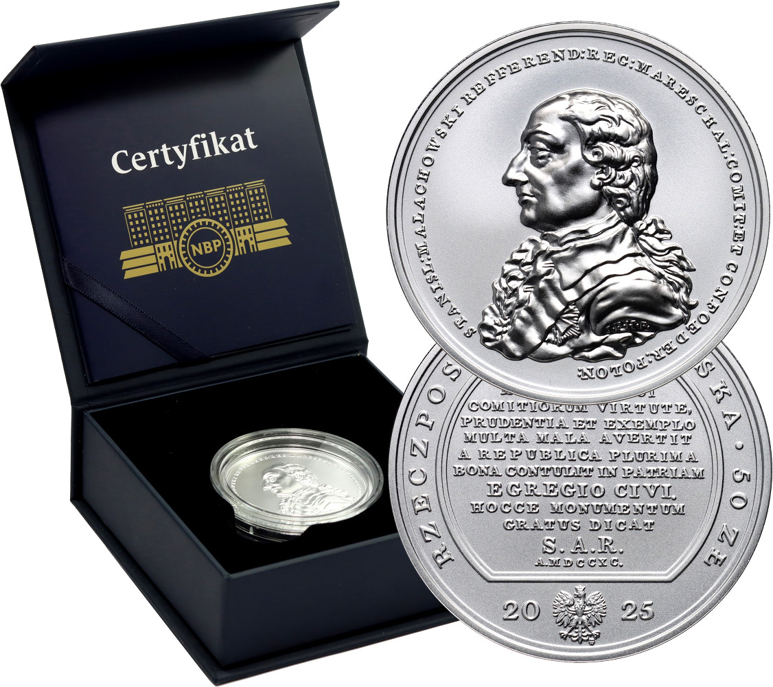 Polska, III RP, 50 złotych 2025, Stanisław Małachowski #23