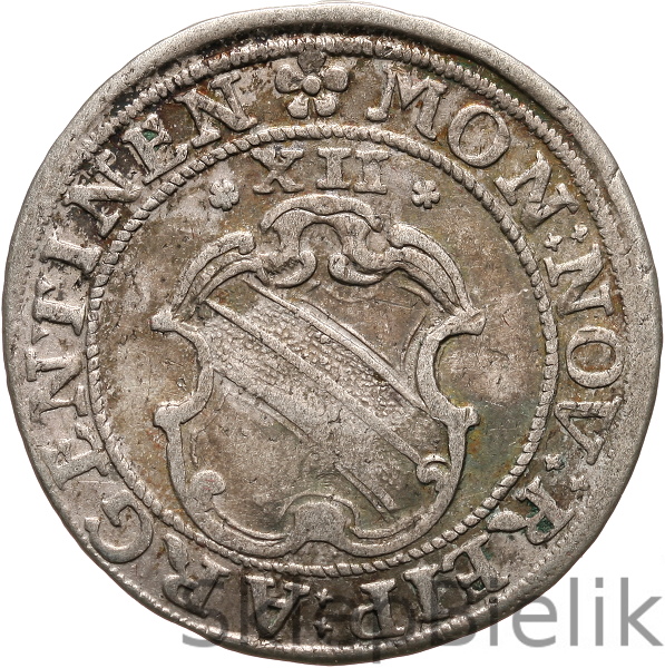 FRANCJA - STRASBOURG - XII KREZUZER (DREIBATZNER) - 1640-1658