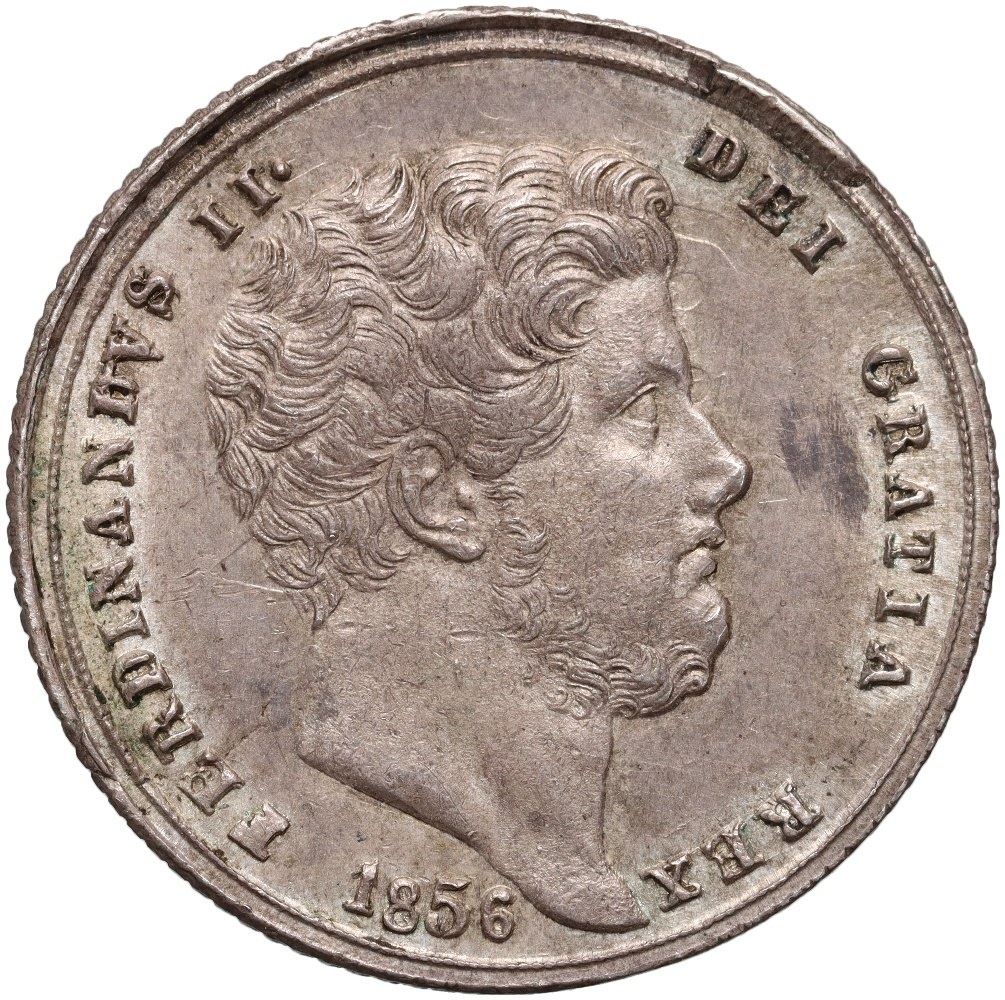 B178. Włochy, Sycylia, Ferdynand II Burbon, 20 grana 1855