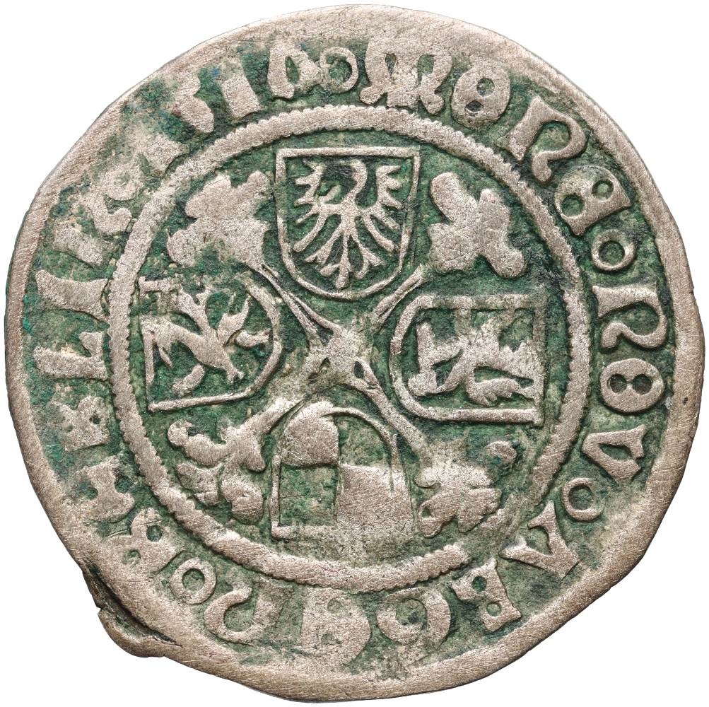 B389. Niemcy, Brandenburgia Joachim I Nestor, grosz 1517, Berlin