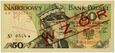 PRL, 50 złotych 01.06.1979 WZÓR, No. 0548, seria BW