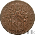 WATYKAN - 5 BAIOCCHI - 1852 - PIUS IX