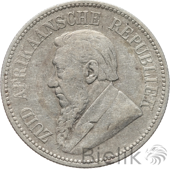 RPA - 2 i 1/2 SHILLING - 1895 - PAUL KRUGER
