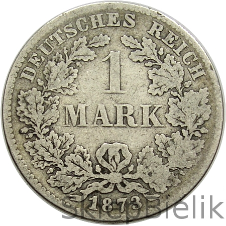 1 MARKA - 1873 D - NIEMCY