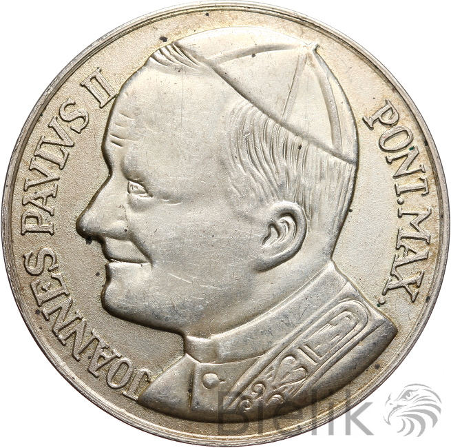 JAN PAWEŁ II - MEDAL - SREBRO