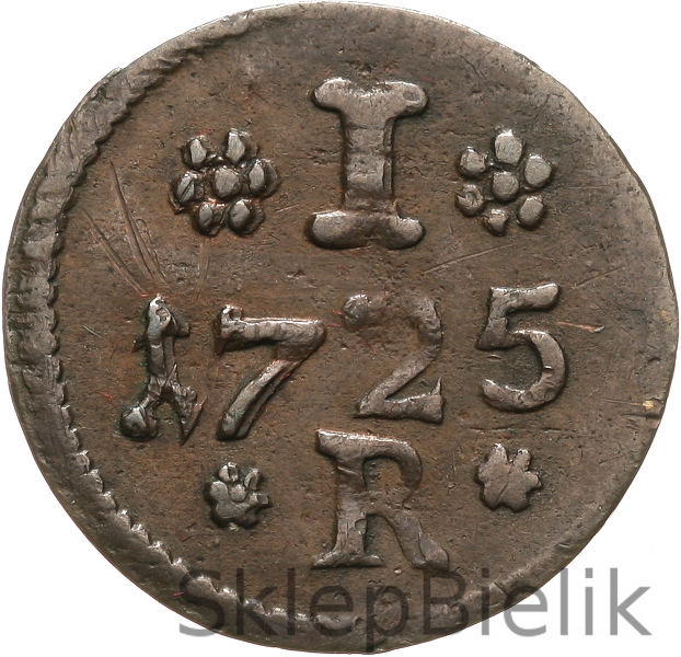 NIEMCY - ROSTOCK - 1 PFENNIG - 1725