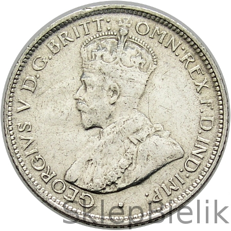 6 PENCE - 1914 - JERZY V - AUSTRALIA