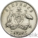 6 PENCE - 1914 - JERZY V - AUSTRALIA