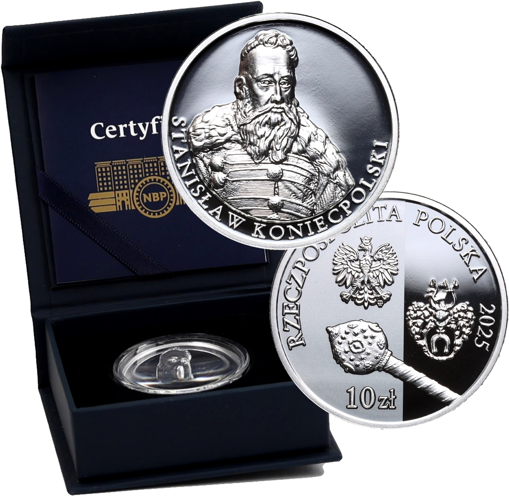 Polska, III RP, 10 złotych 2025, Stanisław Koniecpolski #23
