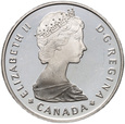B180. Kanada, 1 dolar 1885-1985, Parki Narodowe