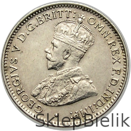 AUSTRALIA - 3 PENCE - 1916 - JERZY V [eb]