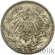 1/2 MARKI - 1909 E - NIEMCY