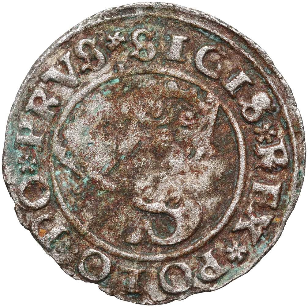 B315. Polska, Zygmunt I Stary, szeląg 1529, Toruń