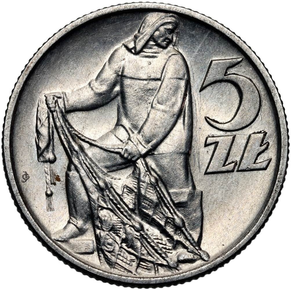 B606. PRL, 5 złotych 1959