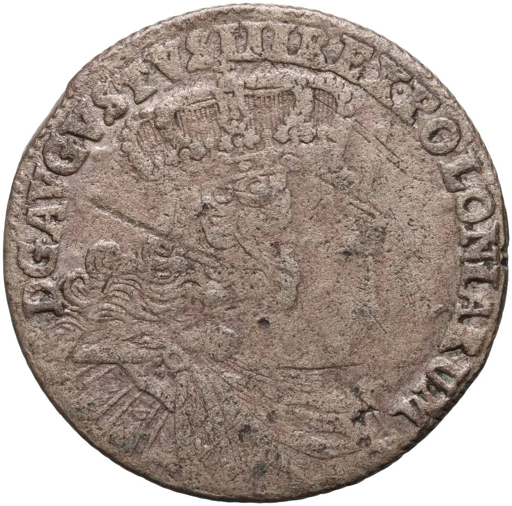 B439. Polska, Saksonia, August III, ort 1754 EC Efraimek