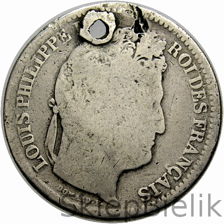 2 FRANKI - 1832 M ? - LUDWIK FILIP - FRANCJA