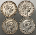 B830. Niemcy, Prusy, Wilhelm II, 4 x 2 marki  1904-1905 A, Berlin