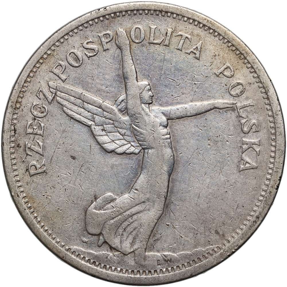 B272. Polska, IIRP, 5 złotych 1928, Nike, Warszawa