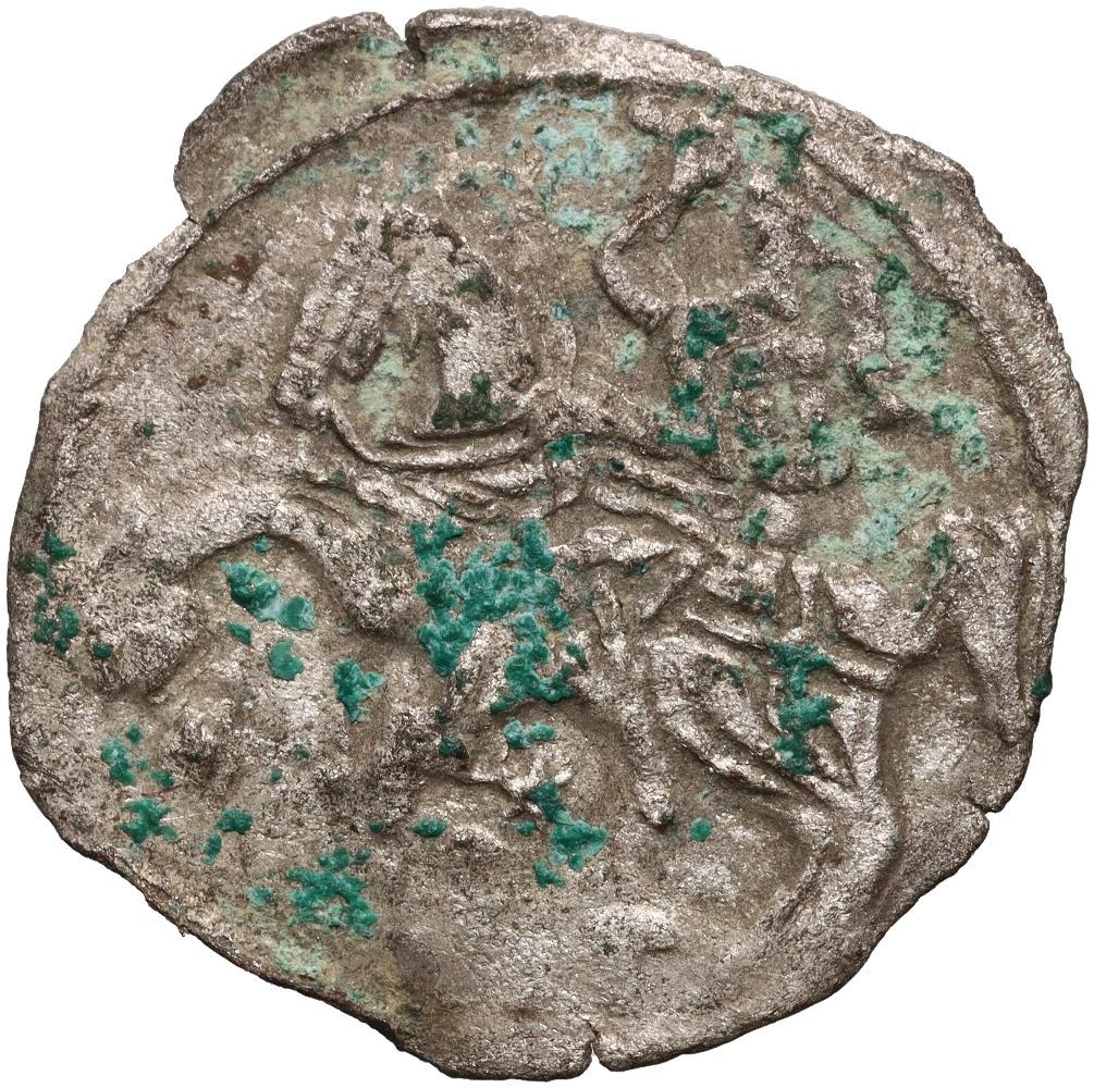 B281. Polska, Litwa, Zygmunt II August, denar 1555?, Wilno