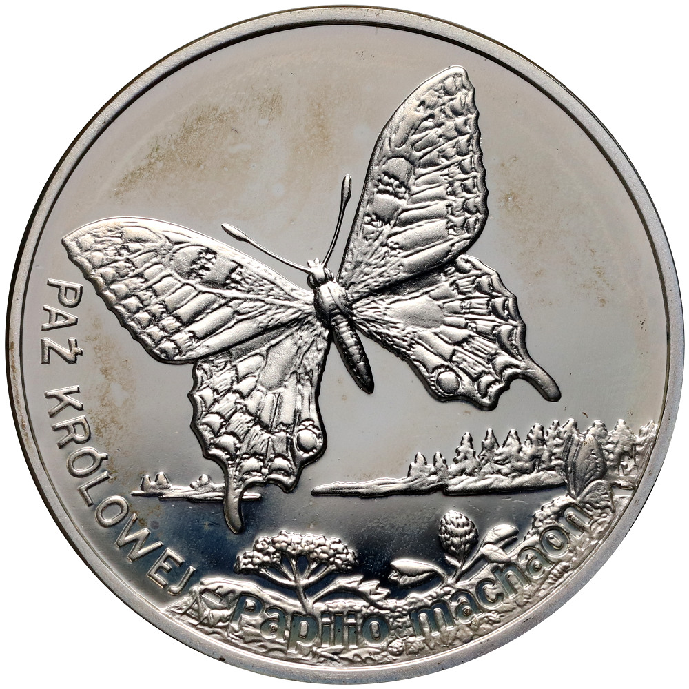 Polska, III RP, 20 złotych 2001, Paź królowej