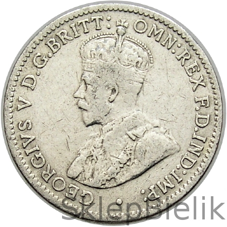 3 PENCE - 1916 - JERZY V - AUSTRALIA