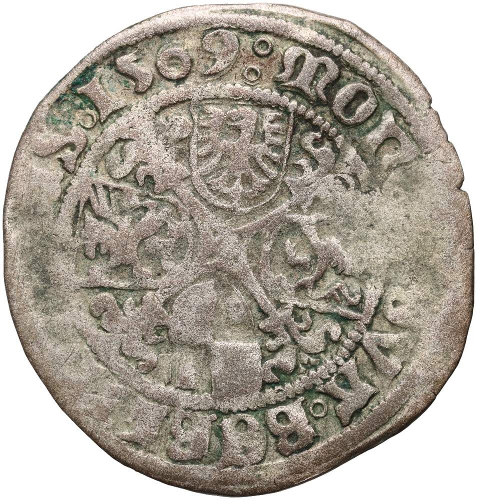 B397. Niemcy, Brandenburgia Joachim I Nestor, grosz 1509, Berlin