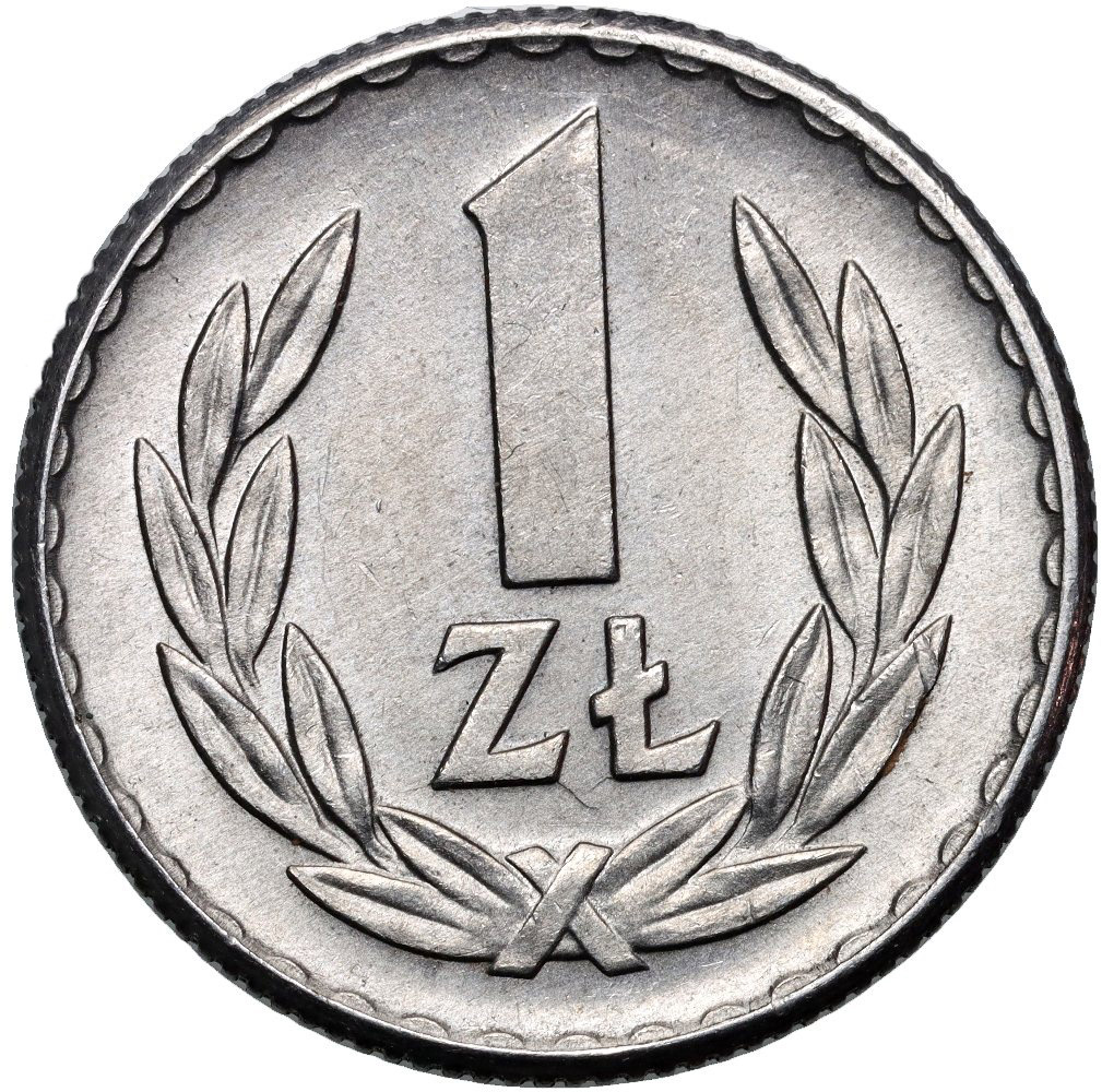 B601. PRL, 1 złoty 1966